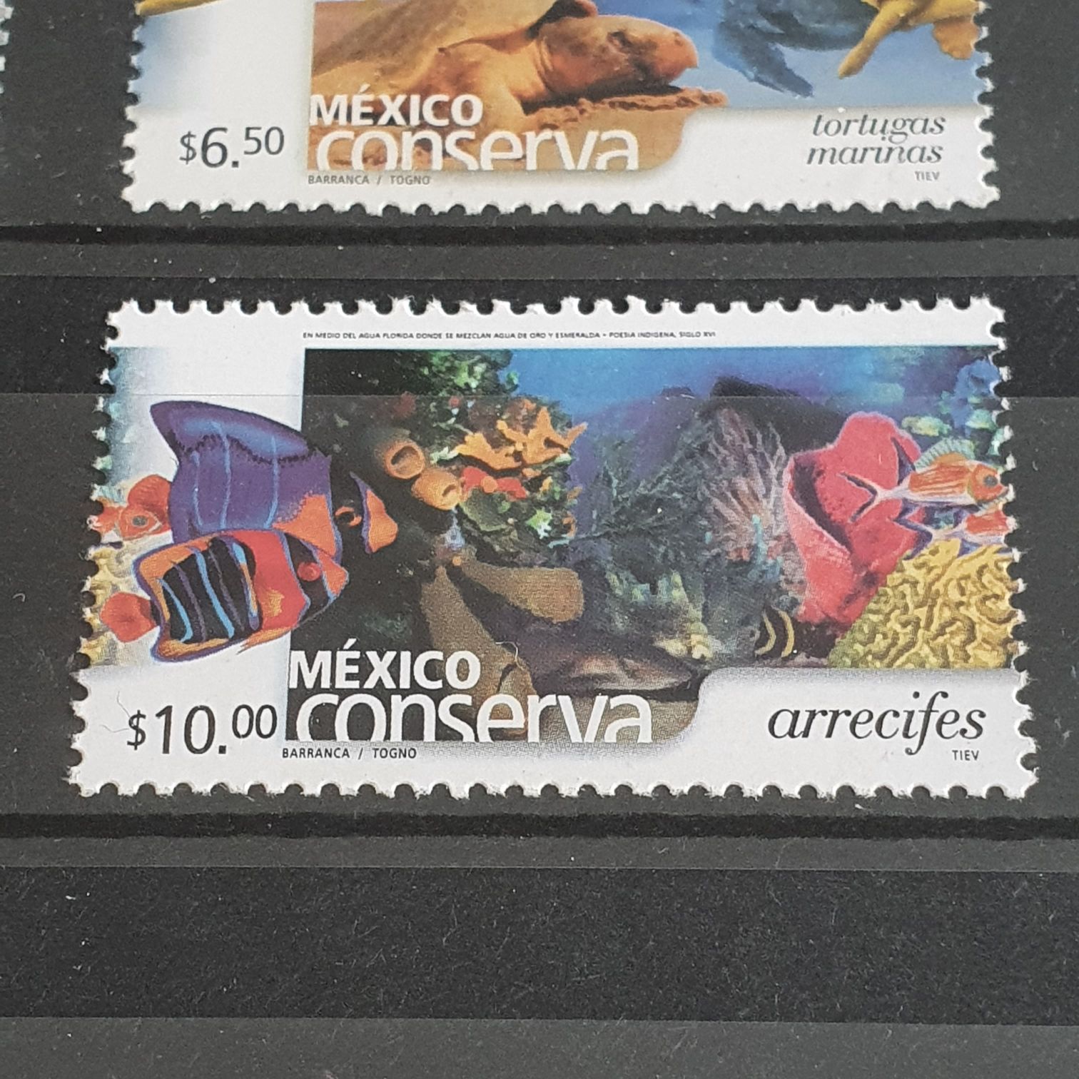 México Conserva Arrecifes  stamp collectible - Main Image 2