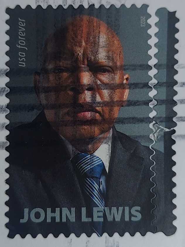 John Lewis  stamp collectible - Main Image 2