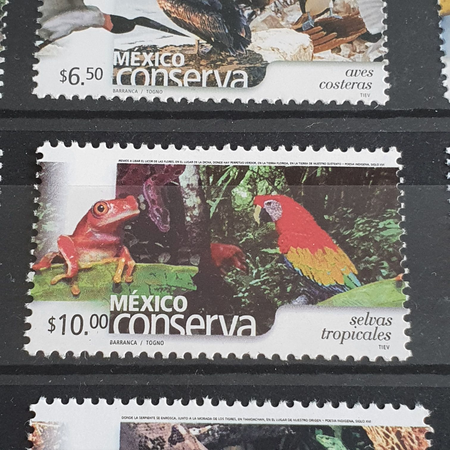 México Conserva Selvas Tropicales  stamp collectible - Main Image 2