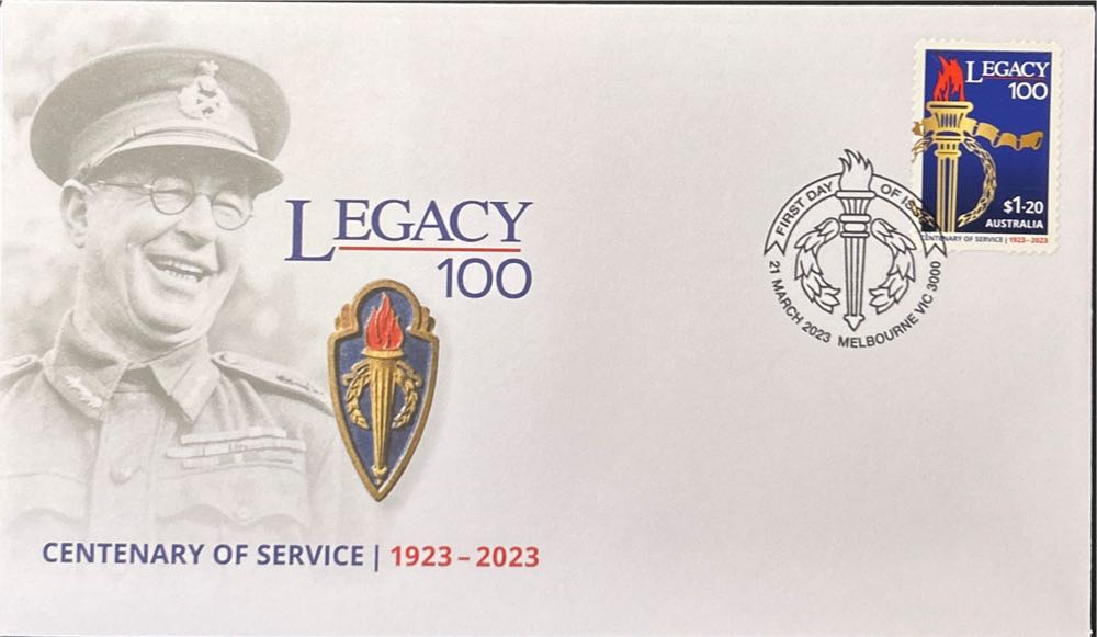 Australia: 2023 Legacy 100  stamp collectible [Barcode 9349766005364] - Main Image 2