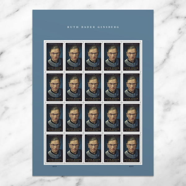 Ruth Bader Ginsburg Forever 66cents  stamp collectible - Main Image 2