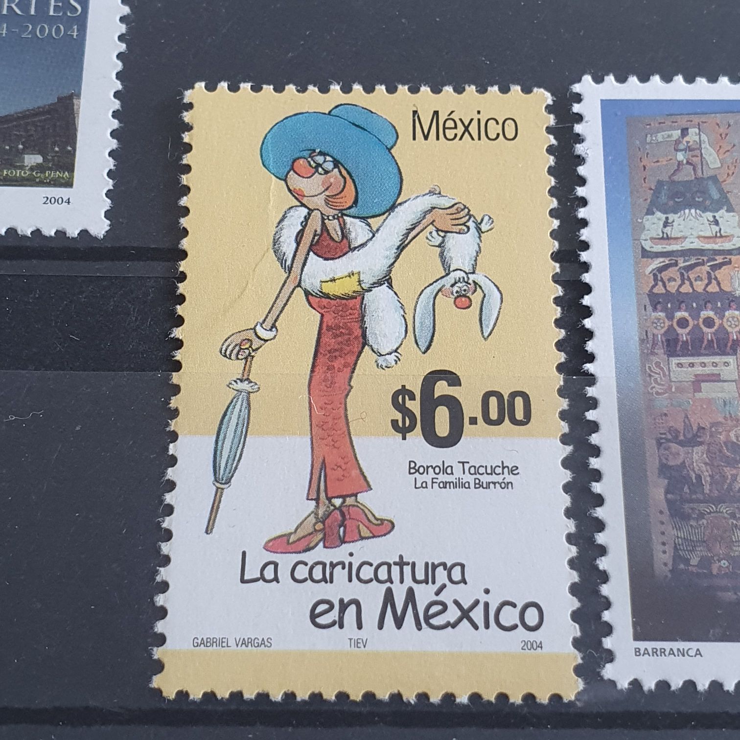 La Caricatura En México  stamp collectible - Main Image 2