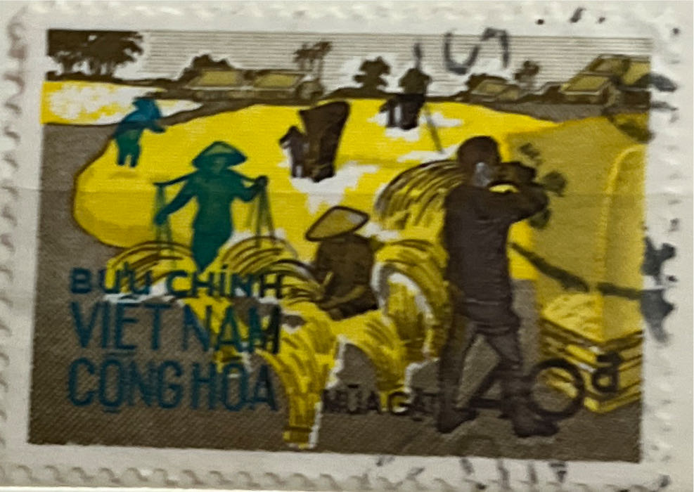 10 National Rate Gummed Stamps 