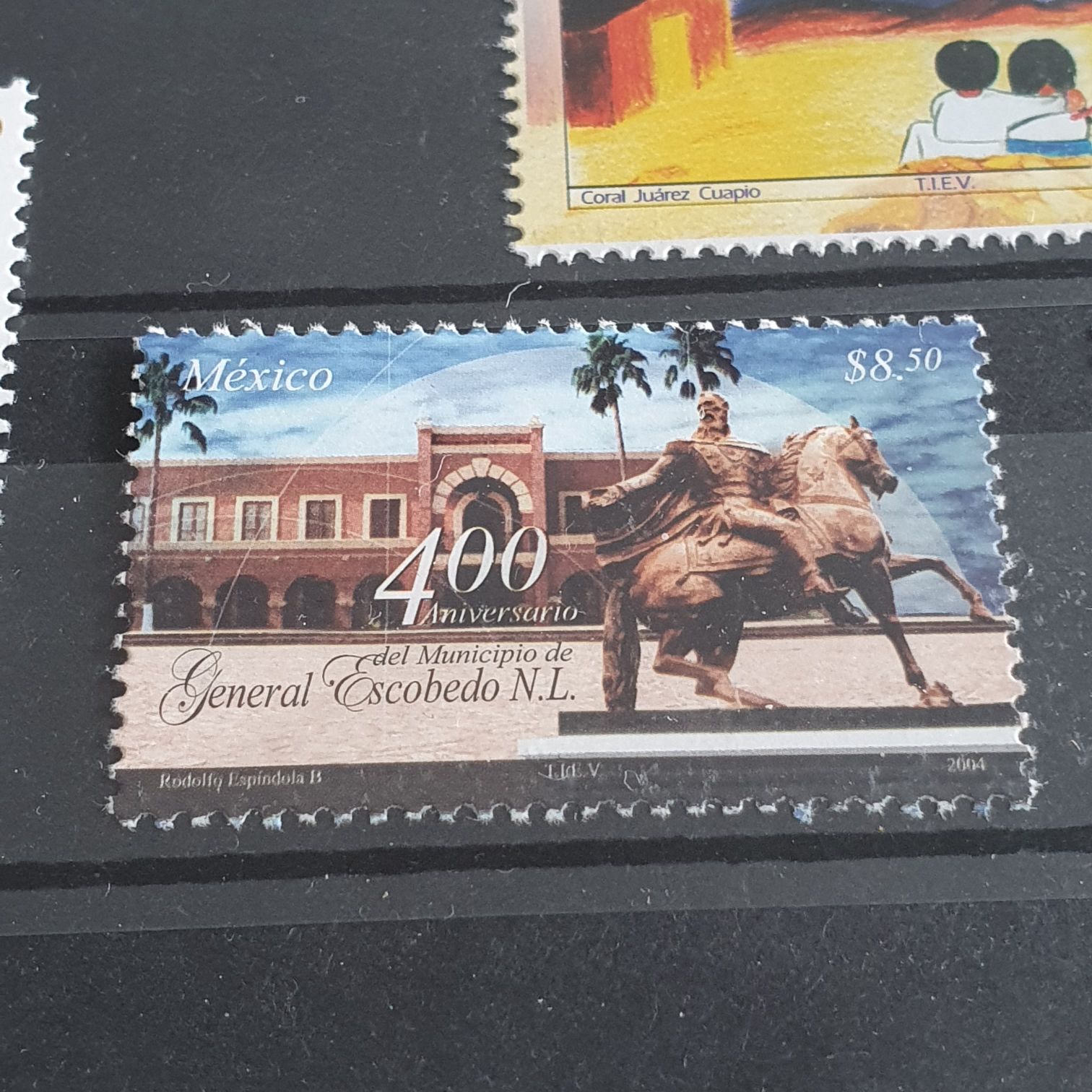 400 Aniversario Del Municipio General Escobedo  stamp collectible - Main Image 2