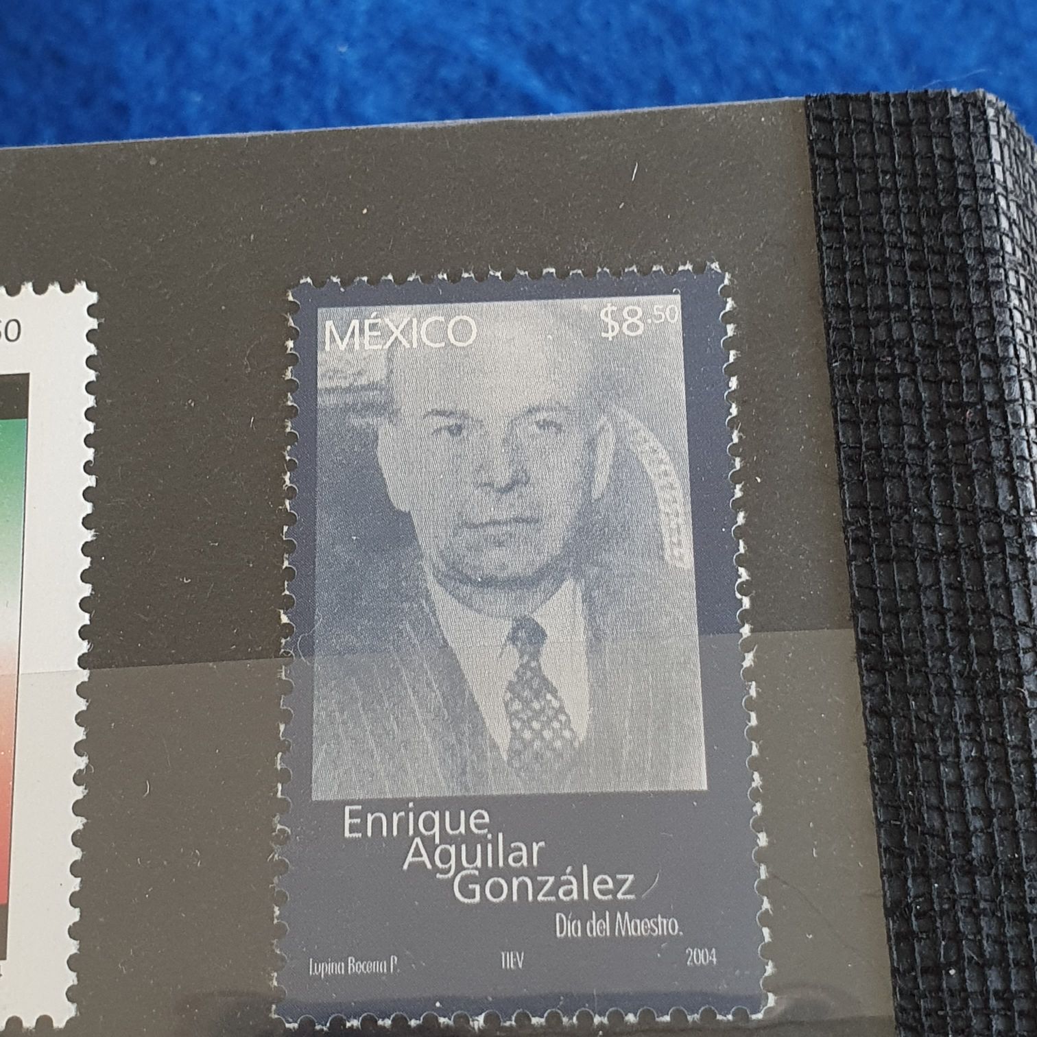 Día Del Maestro Enrique Aguilar González  stamp collectible - Main Image 2
