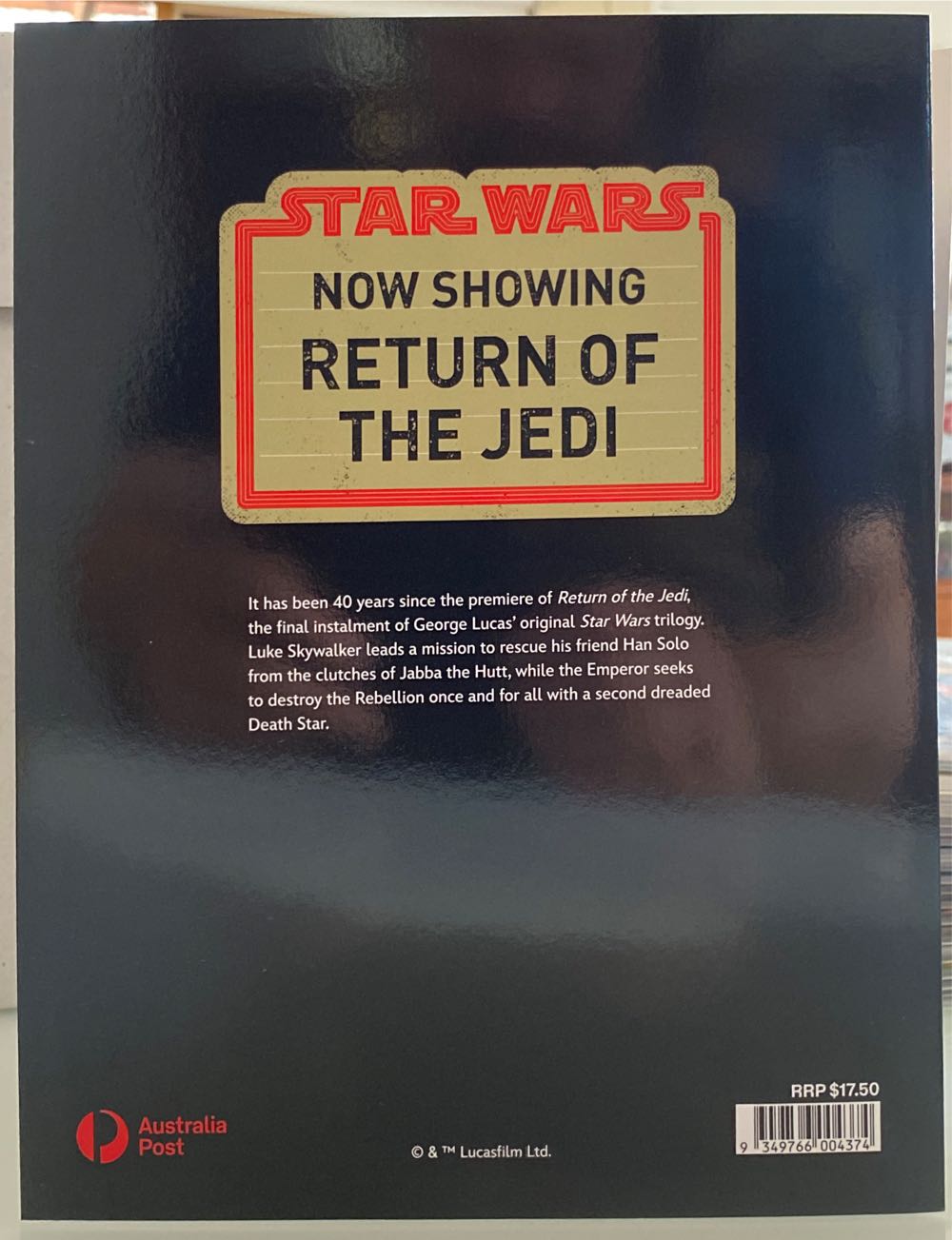 Australia Return Of The Jedi 40 Yrs Stickers & S A S Sheets  stamp collectible [Barcode 9349766004374] - Main Image 4