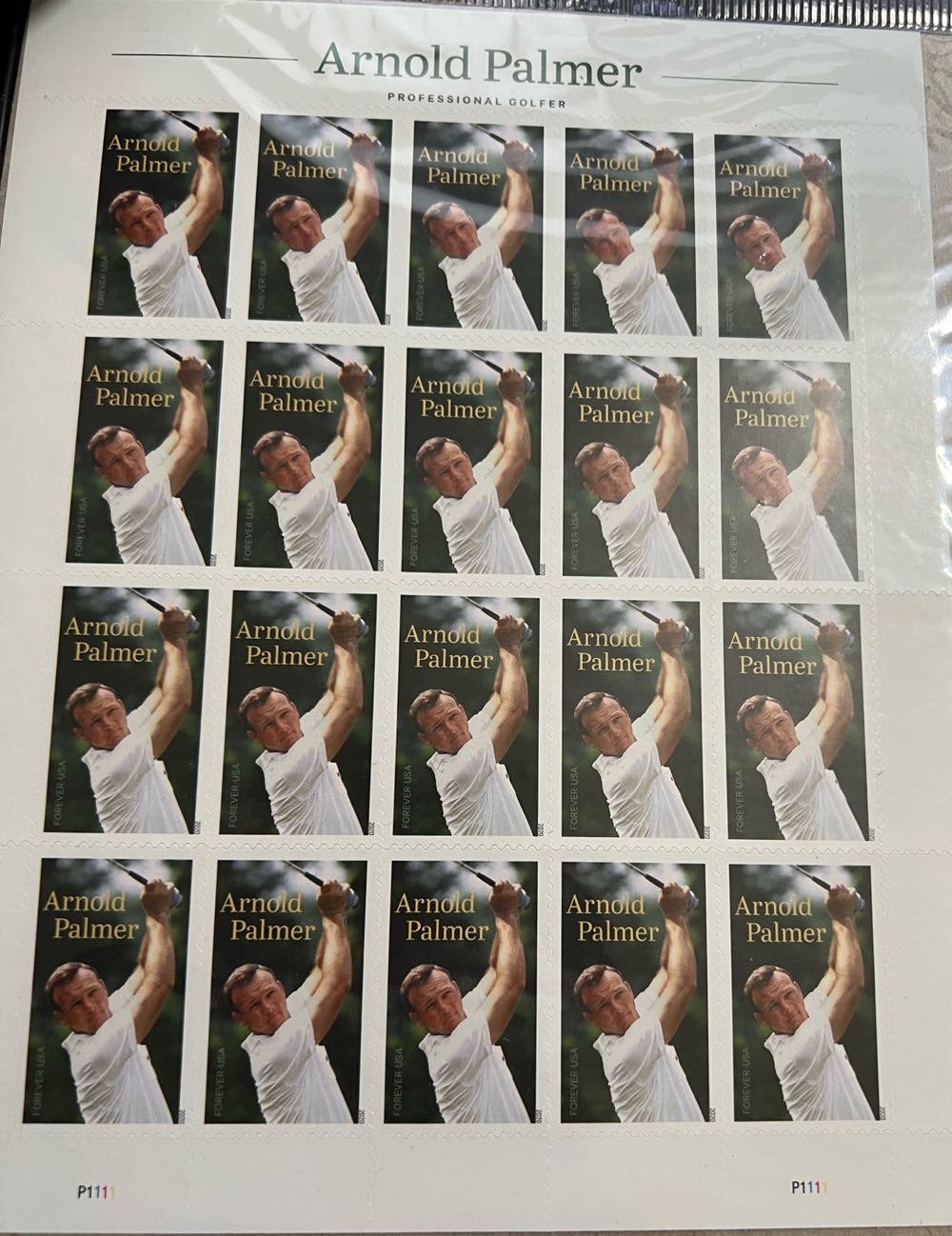 Arnold Palmer Stamp  stamp collectible - Main Image 2
