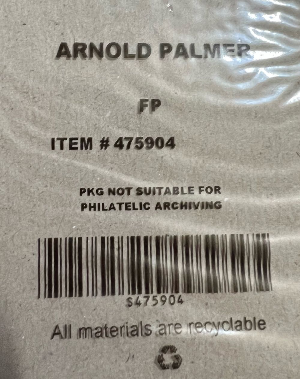 Arnold Palmer Stamp  stamp collectible - Main Image 3