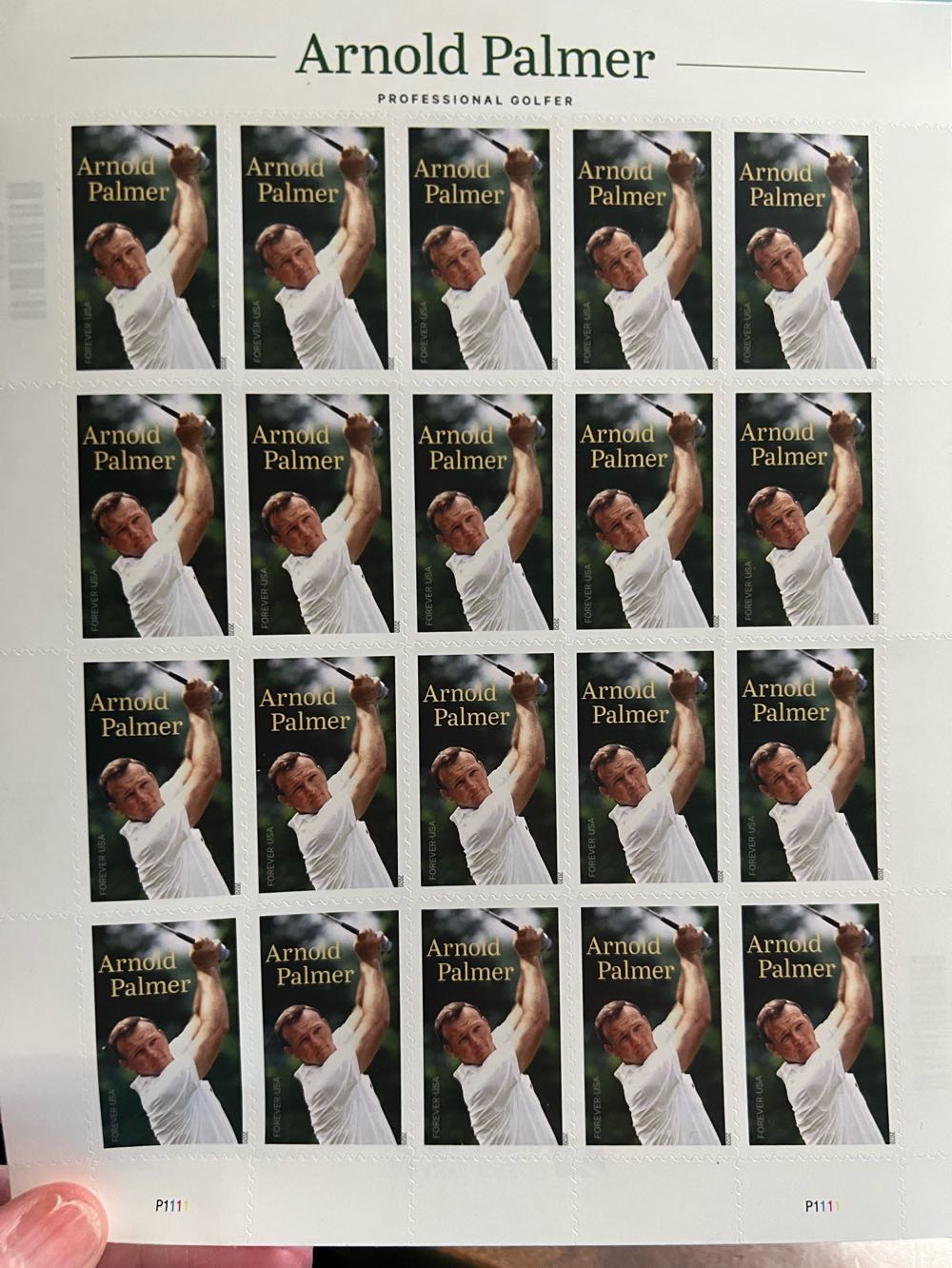 Arnold Palmer Stamp  stamp collectible - Main Image 4