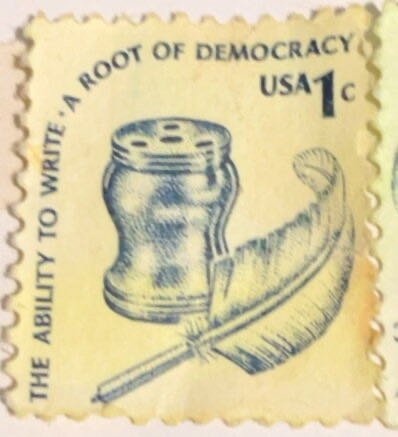 Quill & Ink  stamp collectible - Main Image 2