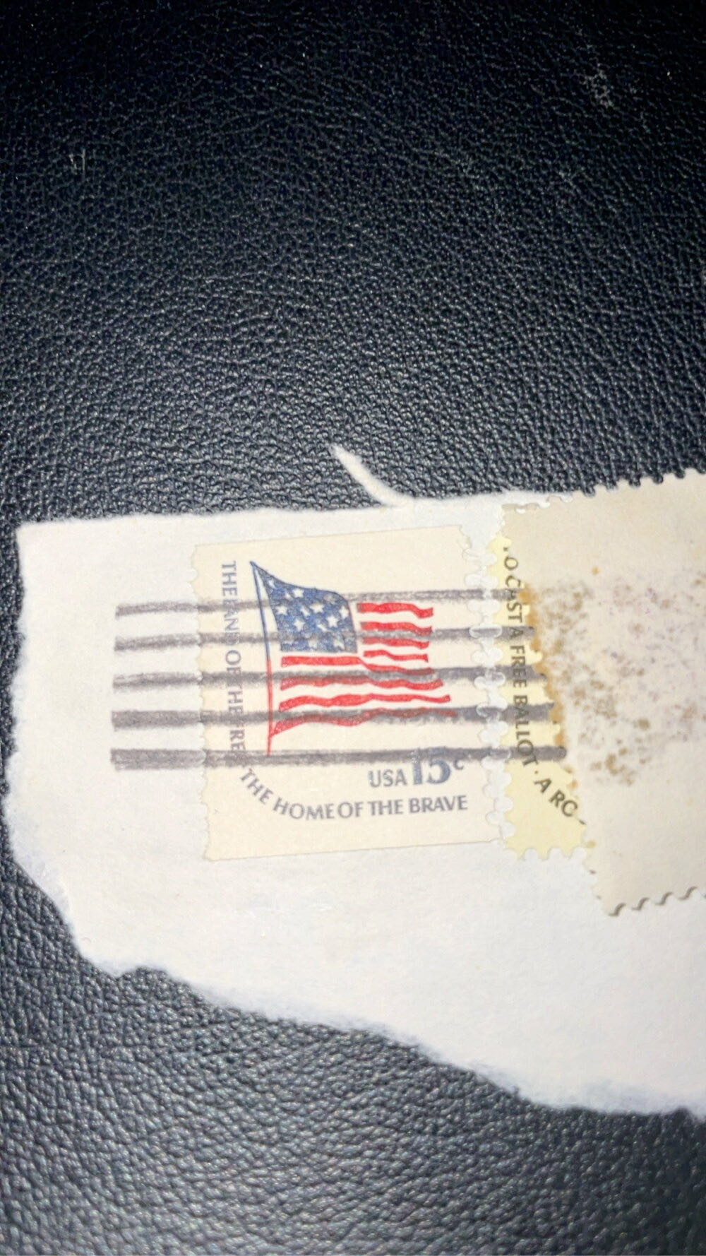 Flag Land Of The Free  stamp collectible - Main Image 2