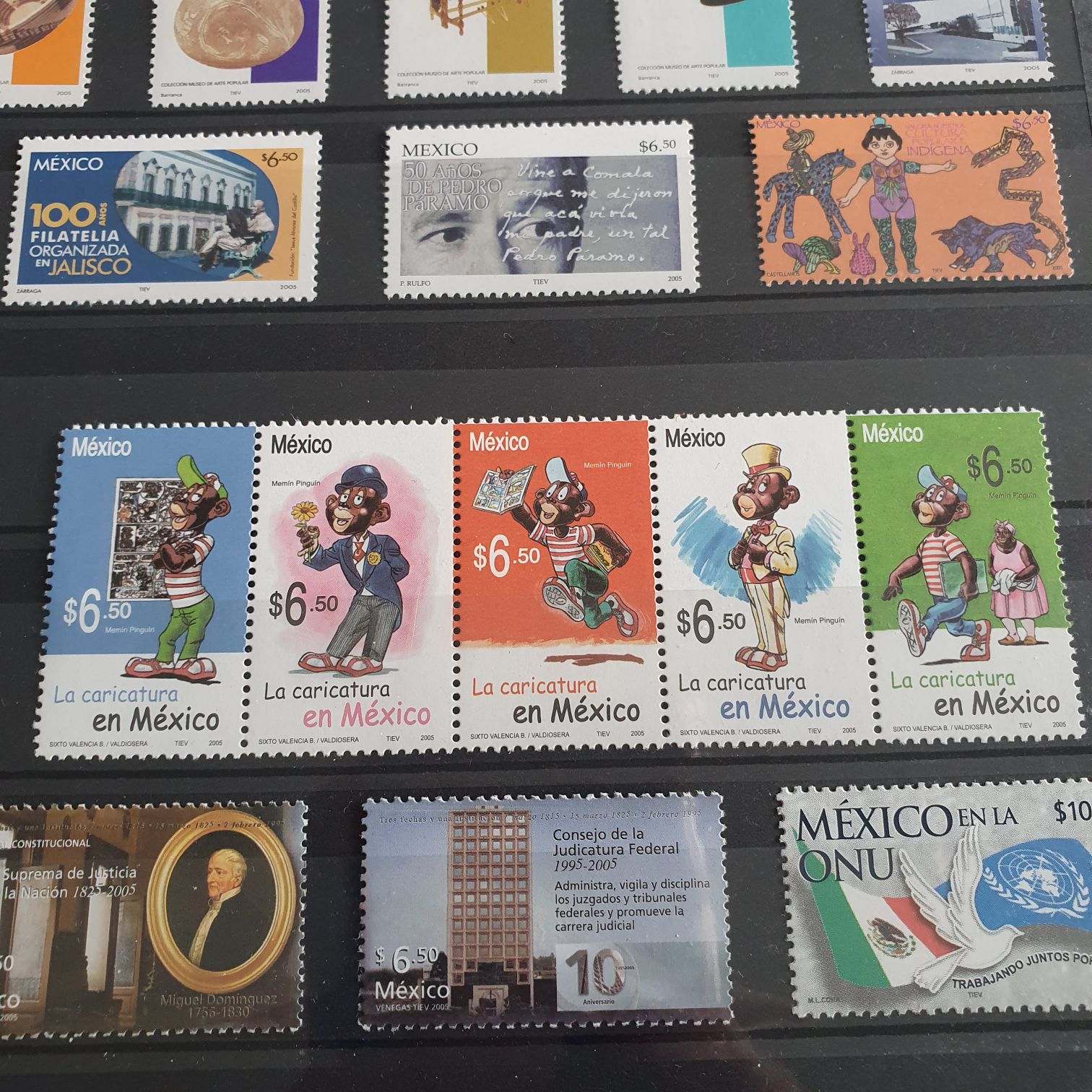 La Caricatura En México  stamp collectible - Main Image 2