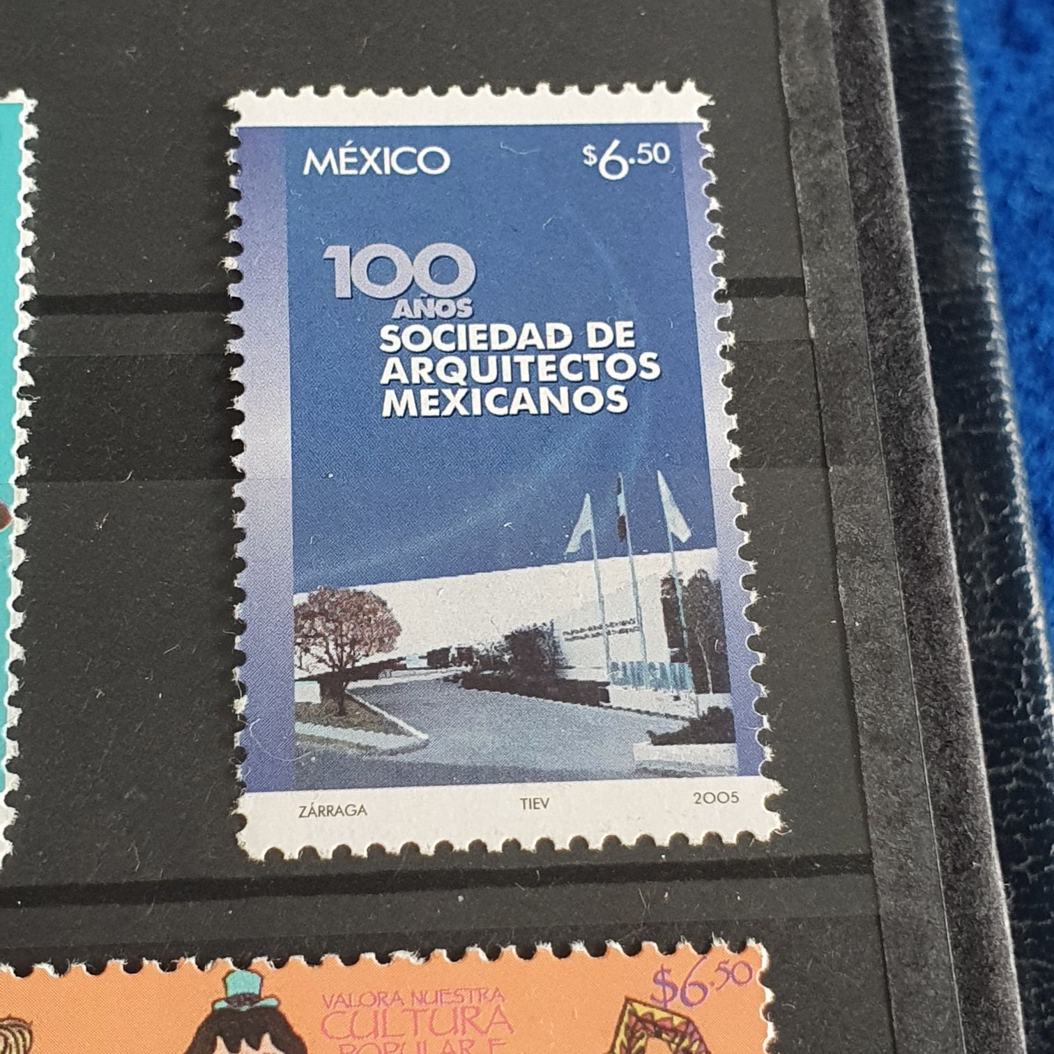 100 Años Sociedad De Arquitectos Mexicanos  stamp collectible - Main Image 2