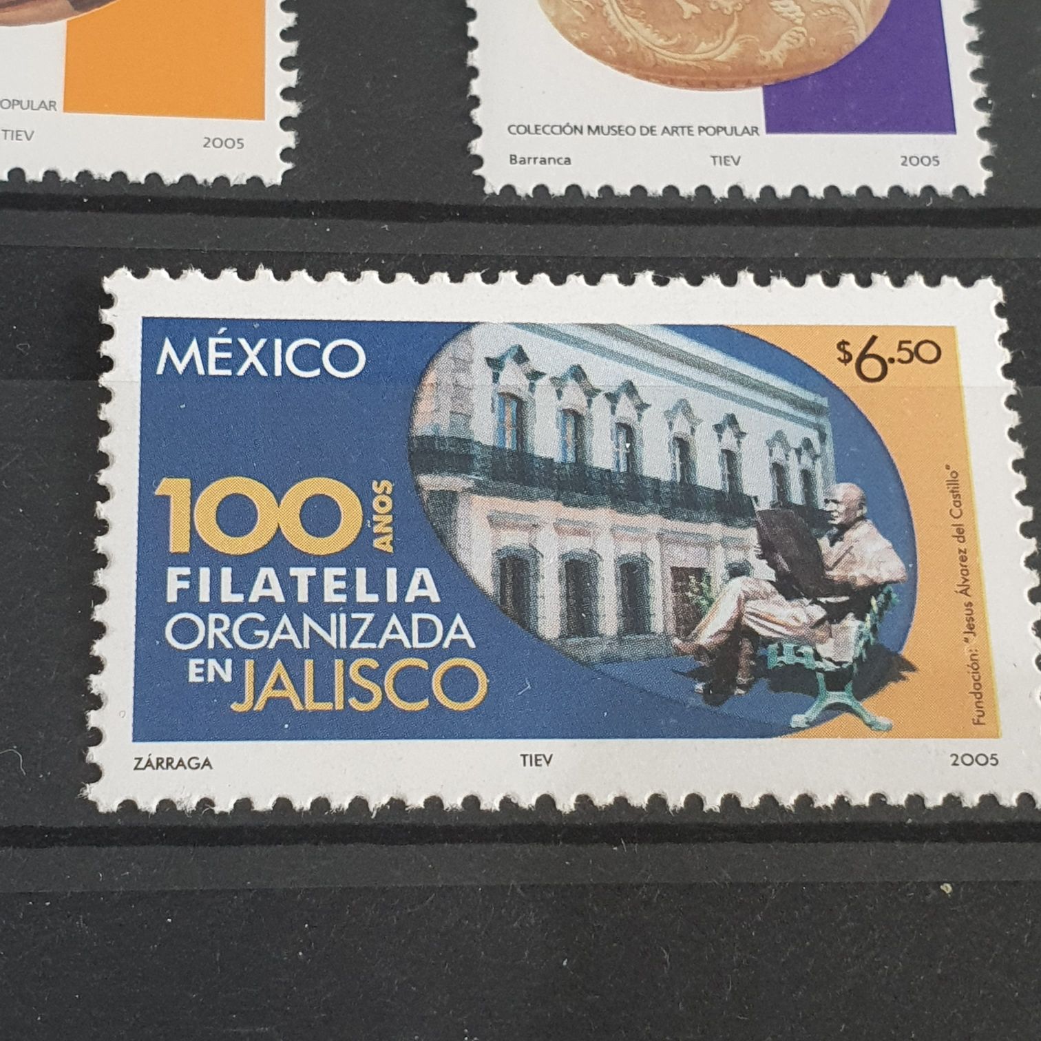 100 Filatelia Organizada En Jalisco  stamp collectible - Main Image 2