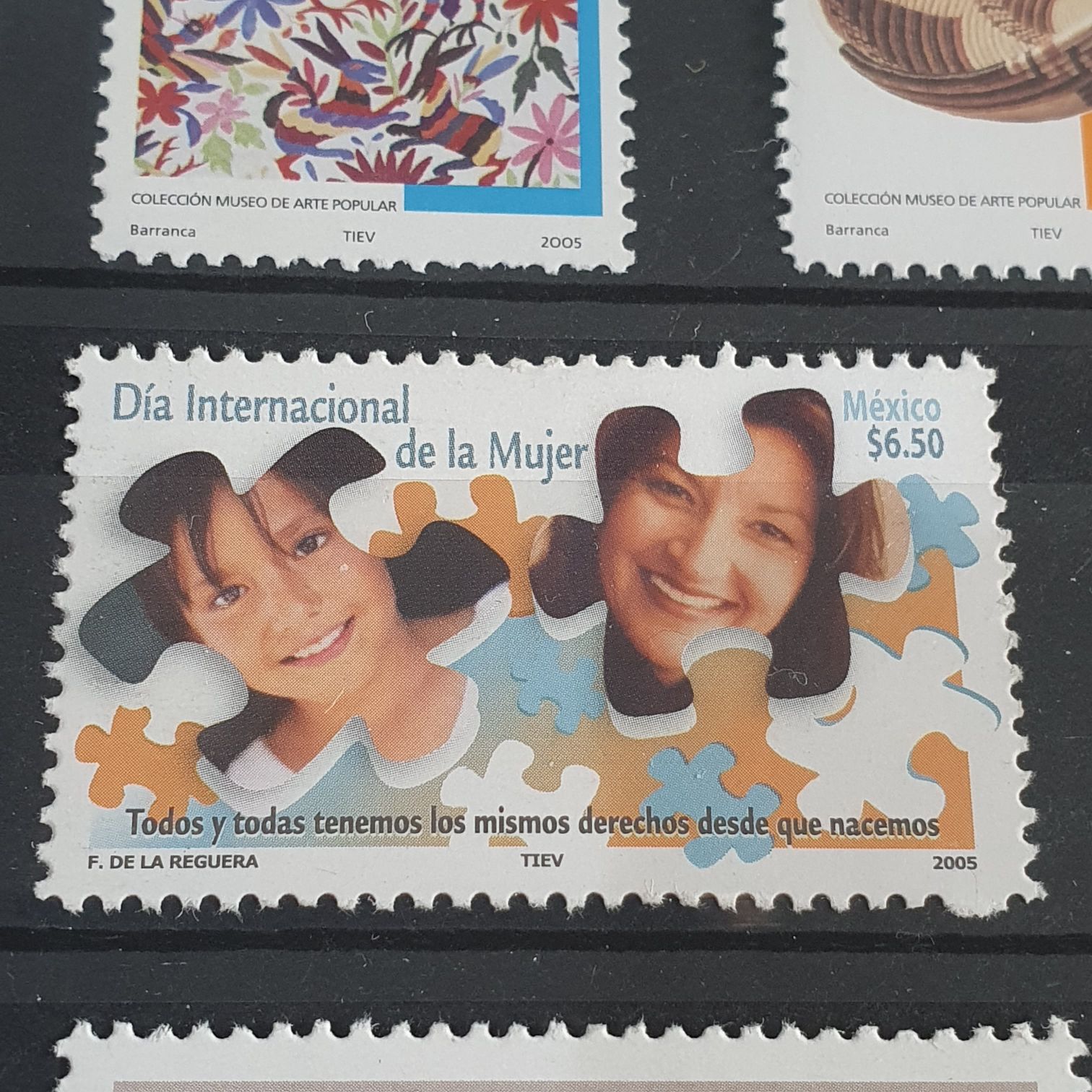 Día Internacional De La Mujer  stamp collectible - Main Image 2