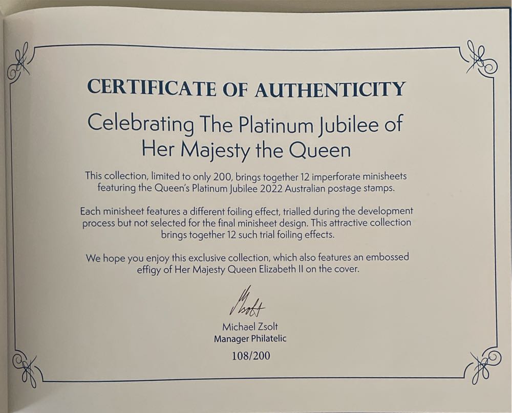 Celebrating The Platinum Junilee Of Her Majesty The Queen  stamp collectible - Main Image 3