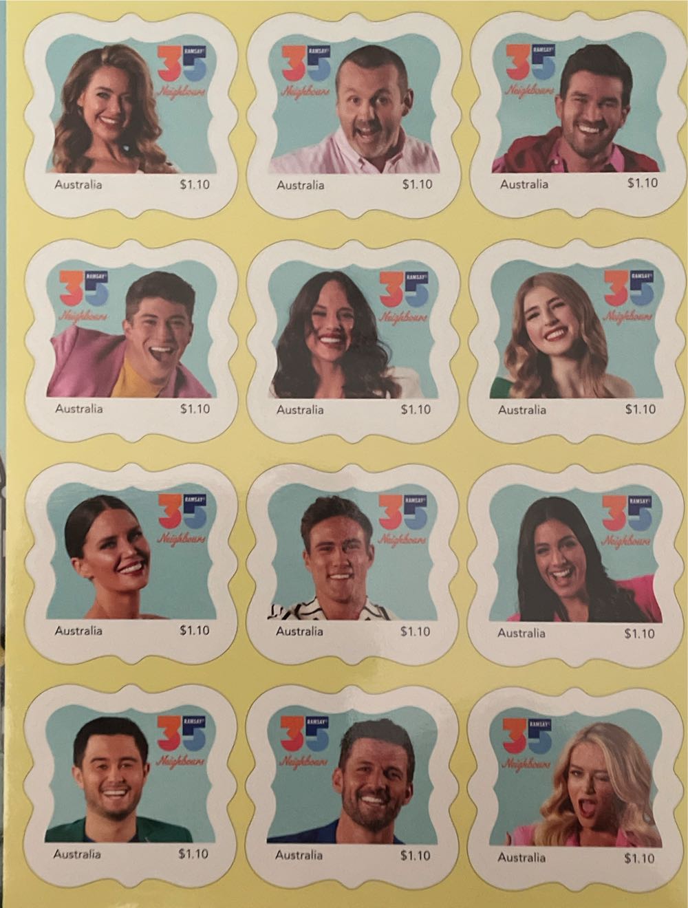 Neighbors 35 Years  stamp collectible [Barcode 9312650495046] - Main Image 3