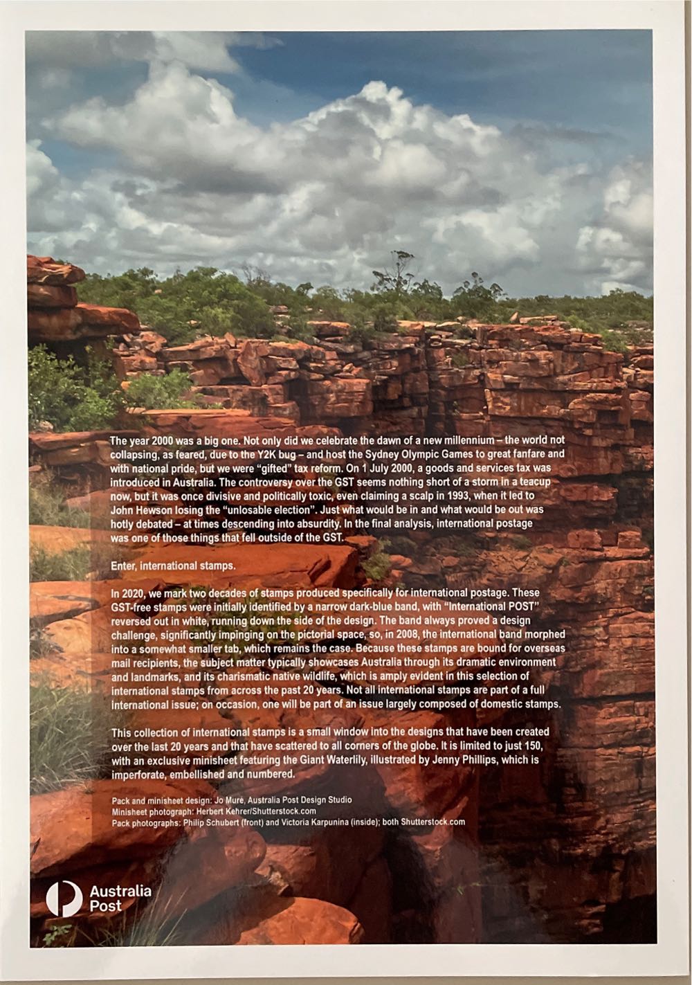 20 Years International Stamps  stamp collectible - Main Image 2