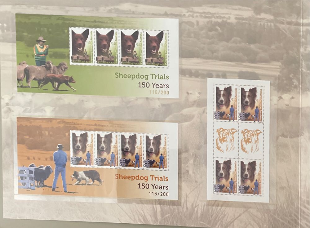 Sheepdog Trials 150 Years  stamp collectible - Main Image 3