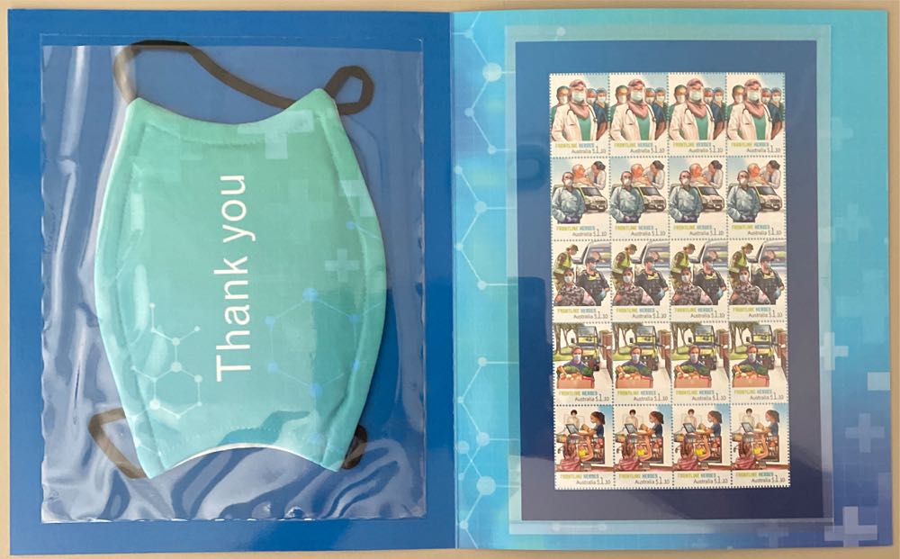 Frontline Heroes  stamp collectible - Main Image 3