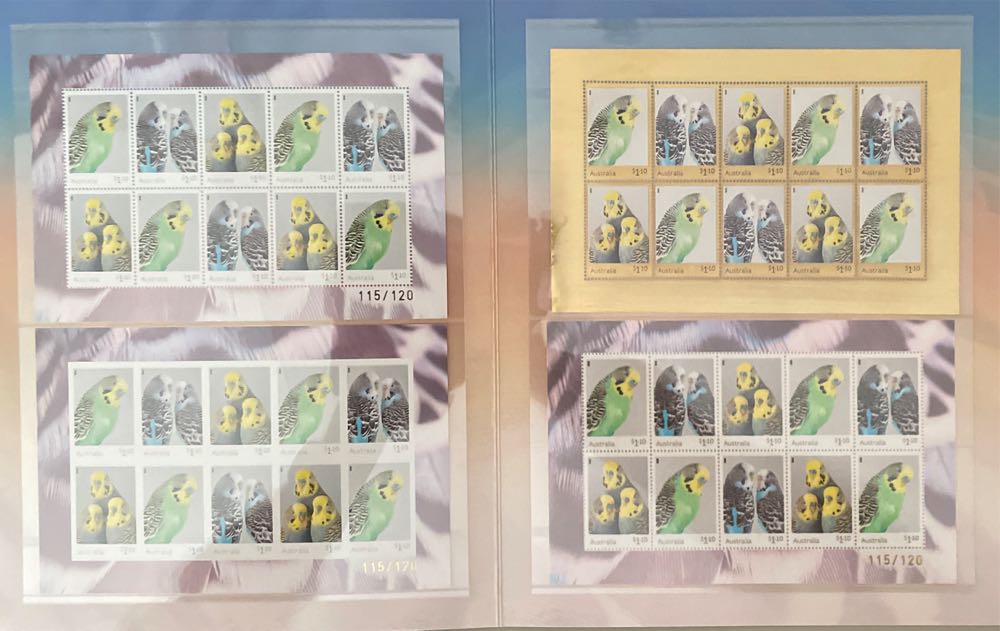 Budgerigars  stamp collectible - Main Image 4