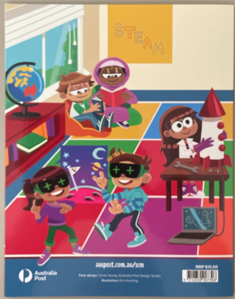 Pack Australia Full Steam Ahead! Collecting Month Self Adhesive  stamp collectible [Barcode 9312650907396] - Main Image 2