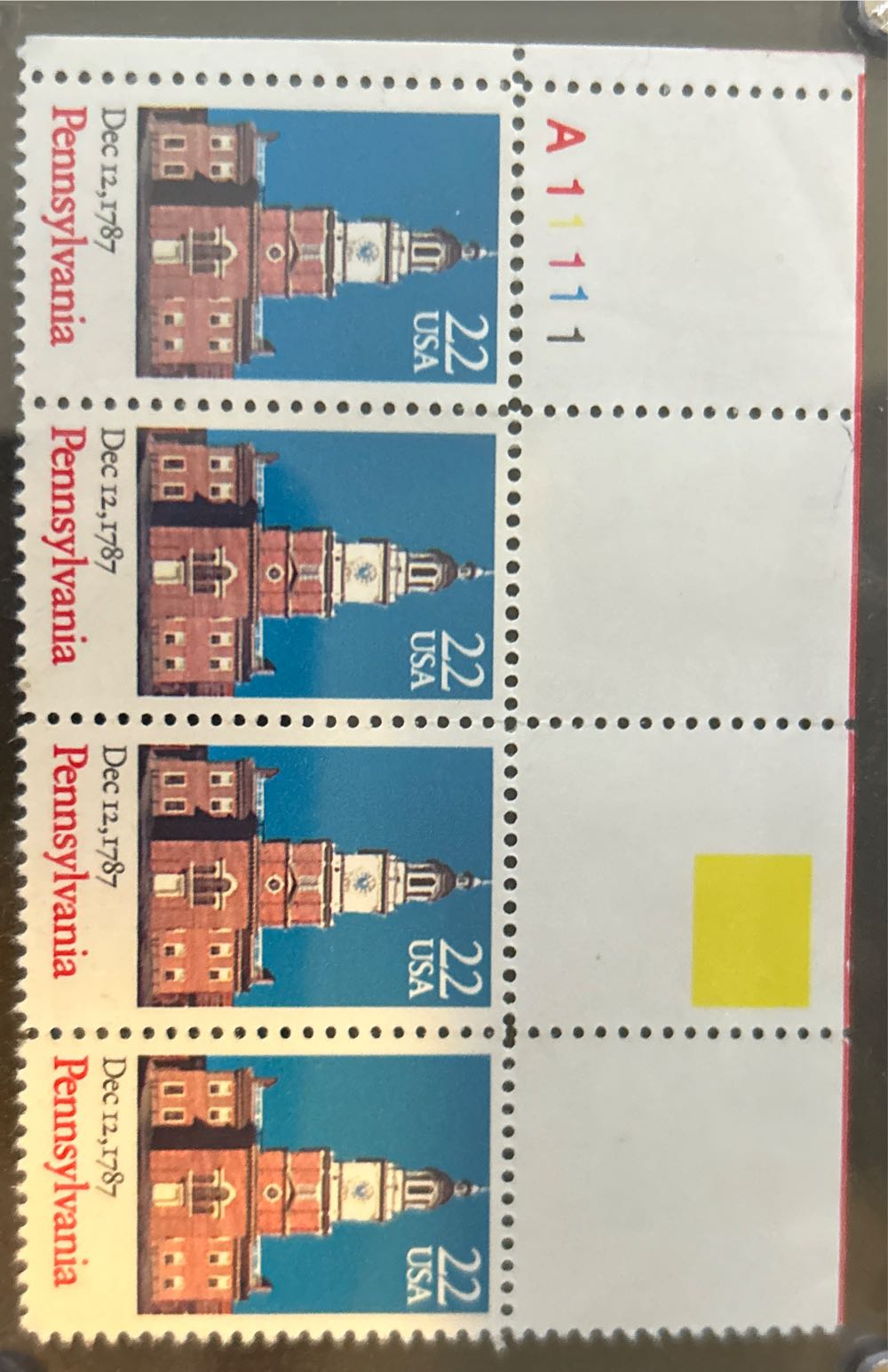 87 Pennsylvania  stamp collectible - Main Image 2