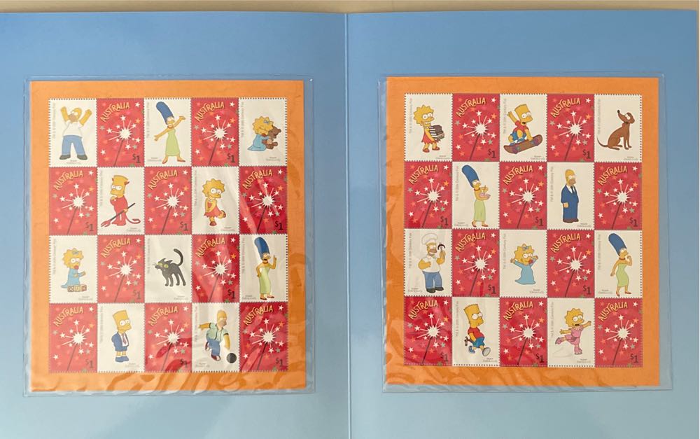 The Simpsons  stamp collectible [Barcode 9312650401535] - Main Image 3