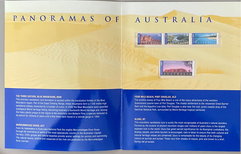 Pack Australia Panoramas Of Australia International Post S  stamp collectible [Barcode 9312650156855] - Main Image 3