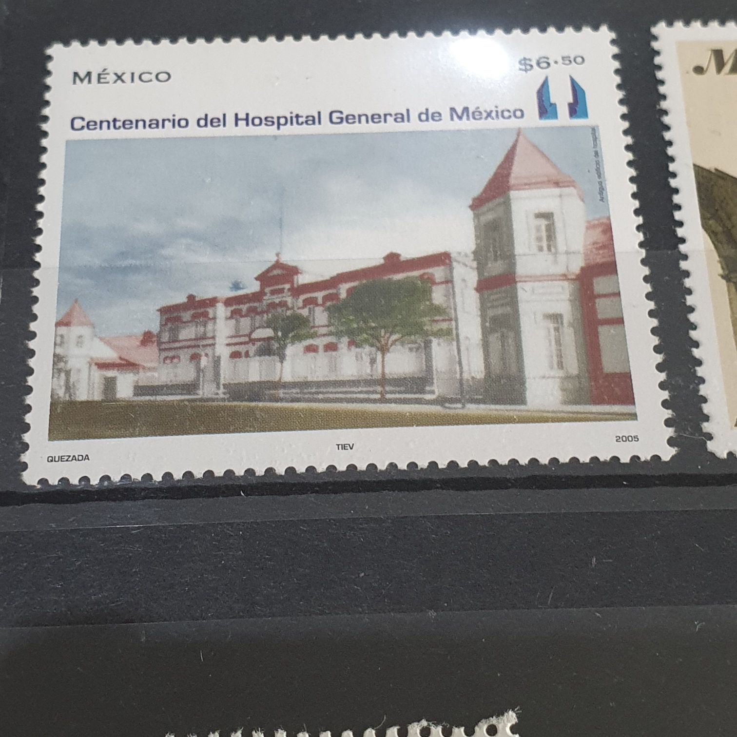 Centenario Del Hospital General De México  stamp collectible - Main Image 2