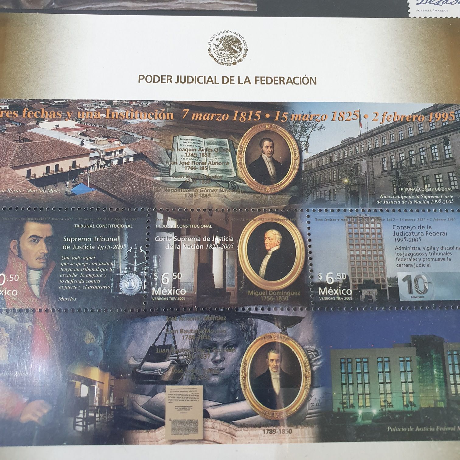 Poder Judicial De La Federación  stamp collectible - Main Image 2
