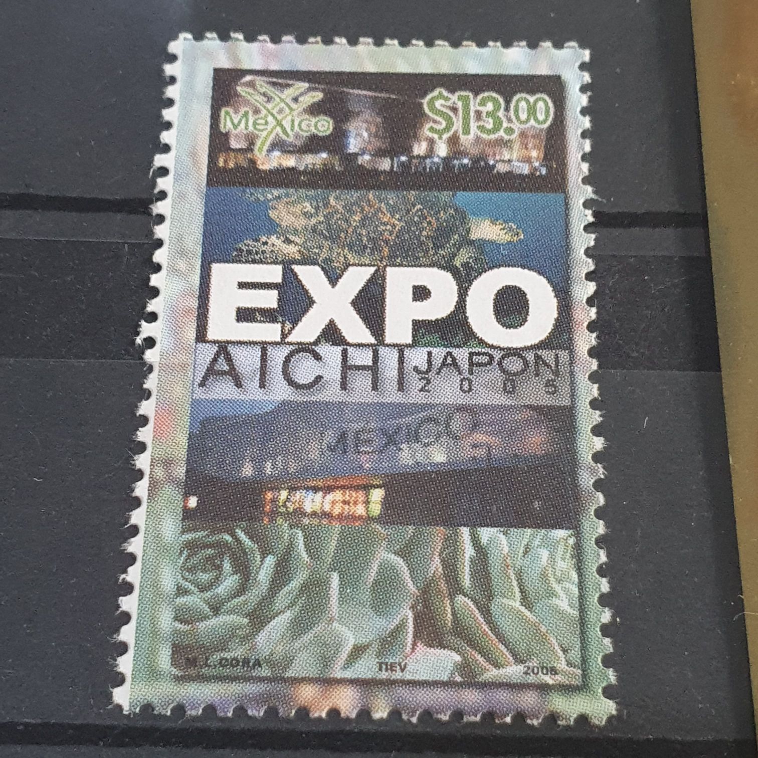 Expo Aichi Japón  stamp collectible - Main Image 2