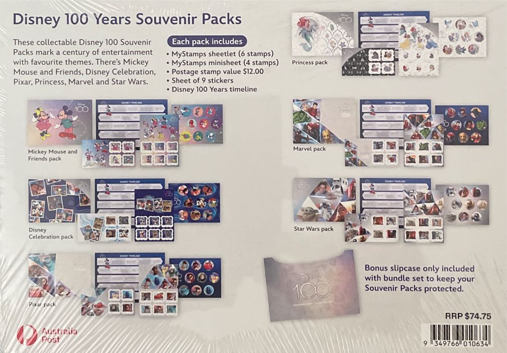 Disney 100  stamp collectible [Barcode 9349766010634] - Main Image 2