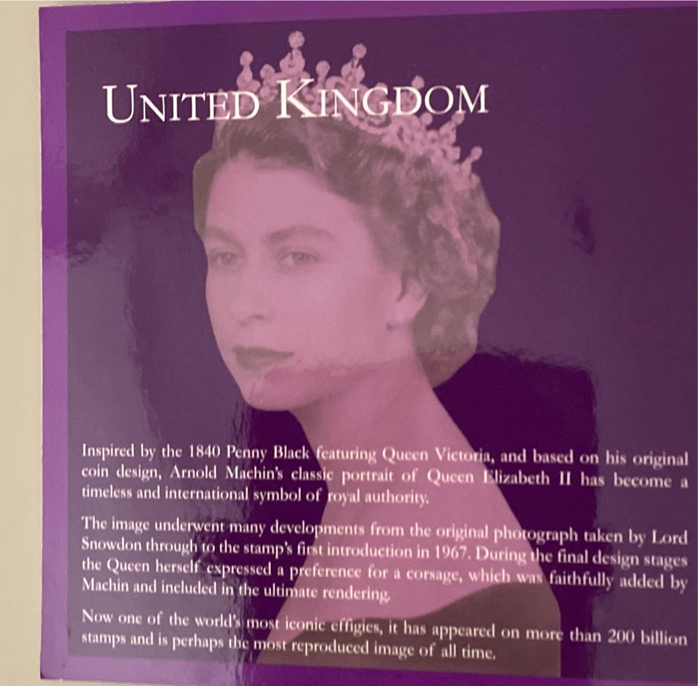 Queen Elizabeth II Diamond Jubilee  stamp collectible [Barcode 9312650267551] - Main Image 3