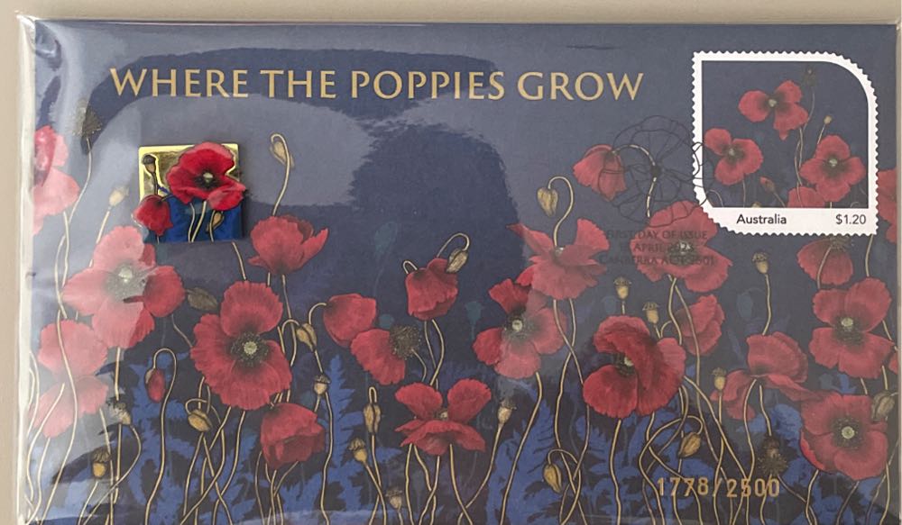 Pnc Where The Poppies Grow  stamp collectible [Barcode 9349766006903] - Main Image 3