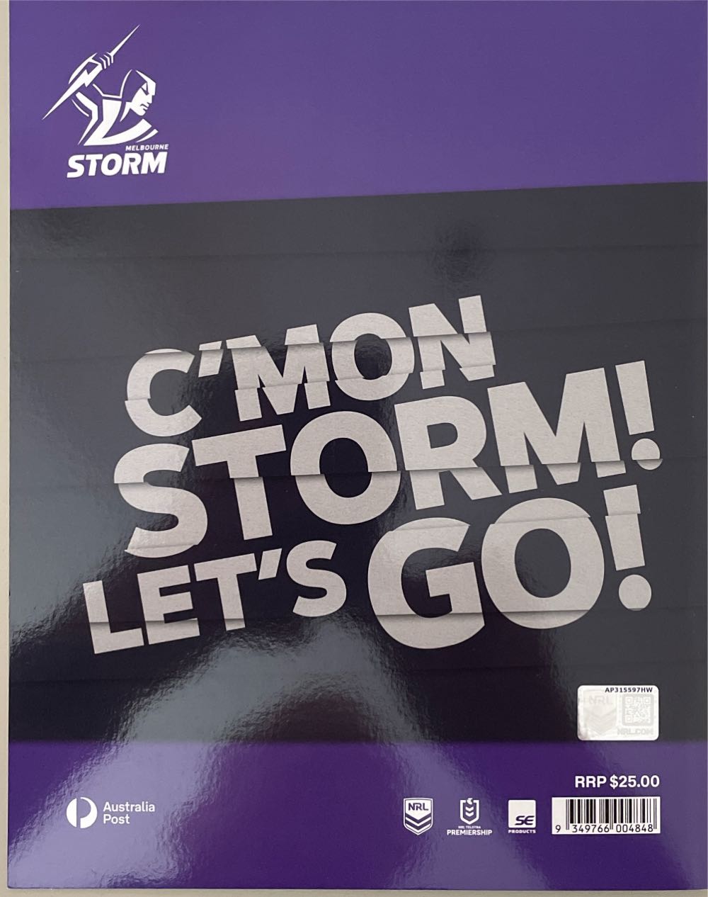 Melbourne Storm 2023  stamp collectible [Barcode 9349766004848] - Main Image 2