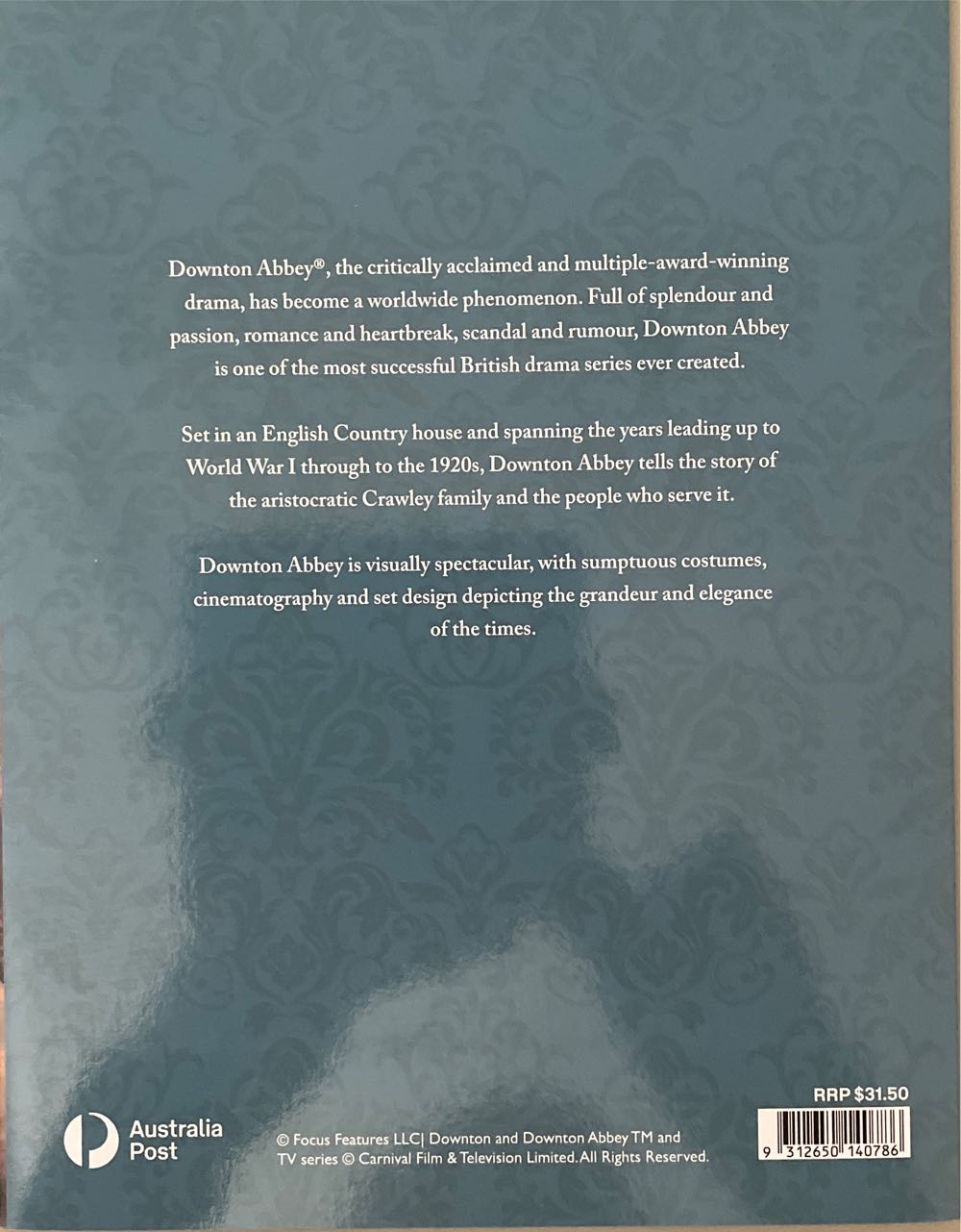 Downton Abbey  stamp collectible [Barcode 9312650140786] - Main Image 2