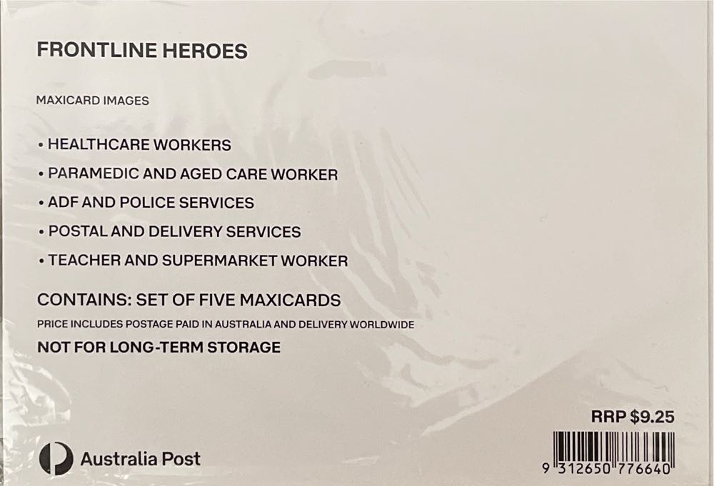 Frontline Heroes  stamp collectible [Barcode 9312650776640] - Main Image 2