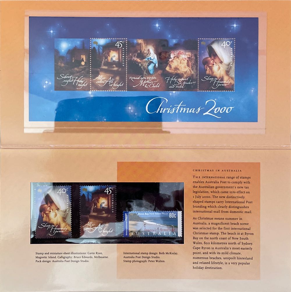 Christmas 2000  stamp collectible [Barcode 9312650150594] - Main Image 3