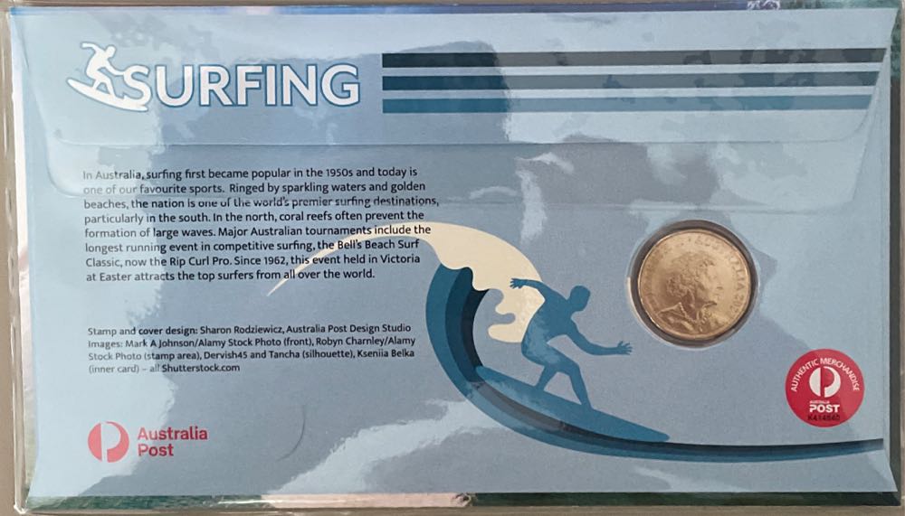Surfing 2023  stamp collectible - Main Image 2