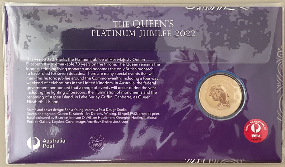 The Queens Platinum Jubilee 2022  stamp collectible - Main Image 2