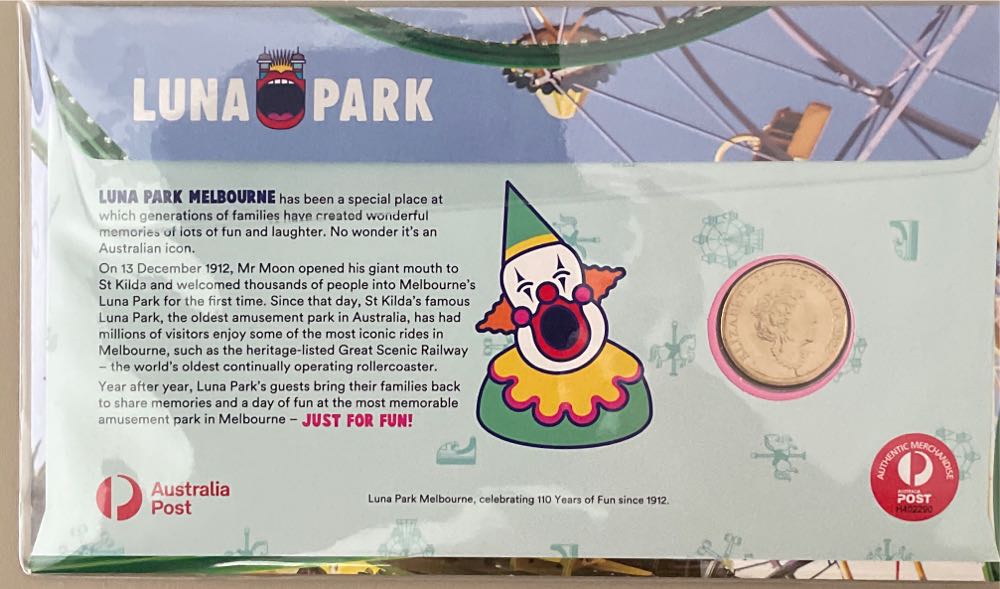 Melbournes Luna Park  stamp collectible - Main Image 2