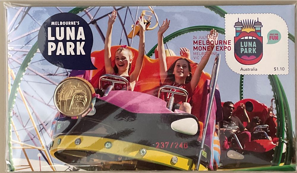 Melbournes Luna Park  stamp collectible - Main Image 3