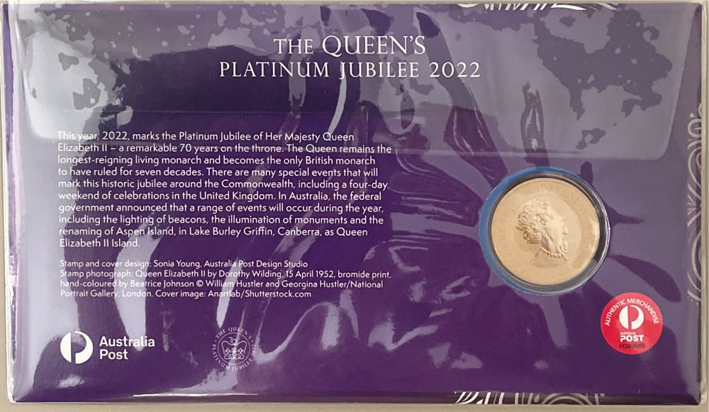 The Queens Platinum Jubilee 2022  stamp collectible - Main Image 2