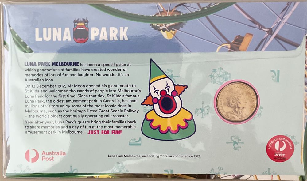 Melboune’s Luna Park  stamp collectible - Main Image 2