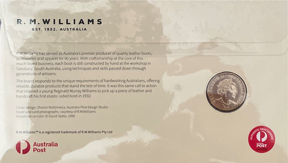 R.m.williams  stamp collectible - Main Image 2