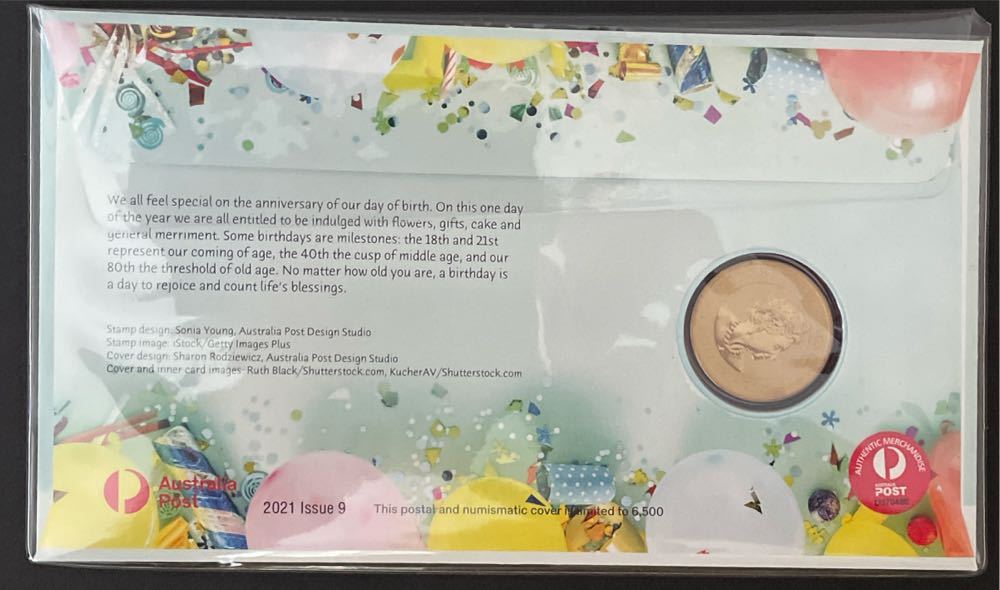 Happy Birthday  stamp collectible - Main Image 2