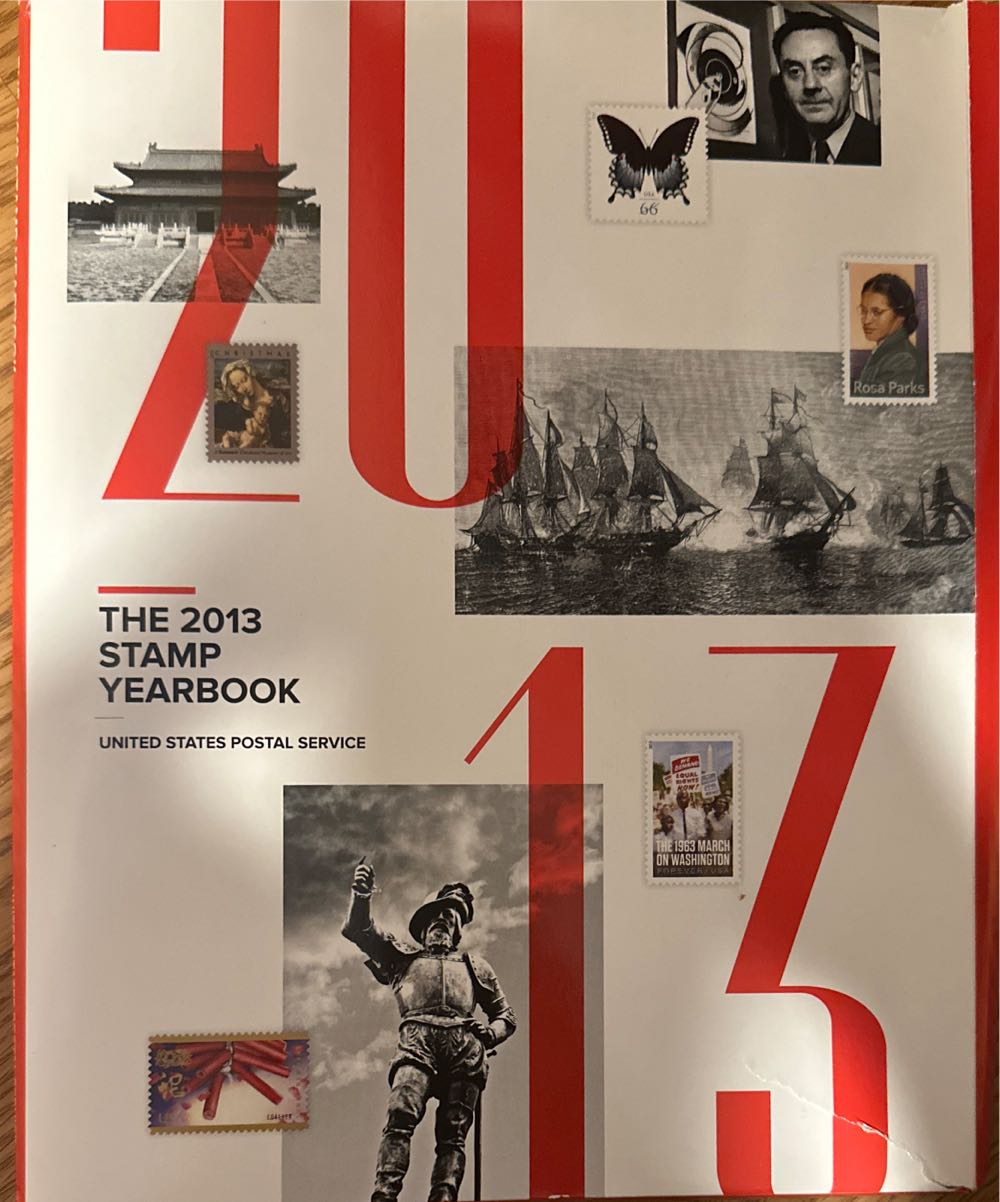 2013 USPS Stamp Yearbook  stamp collectible [Barcode 015645991309] - Main Image 4
