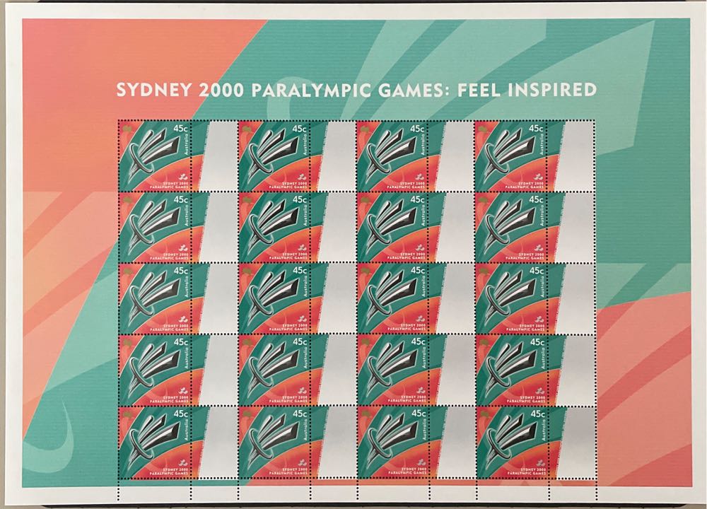 Sydney 2000 Paralympic Games  stamp collectible [Barcode 9312650150334] - Main Image 2