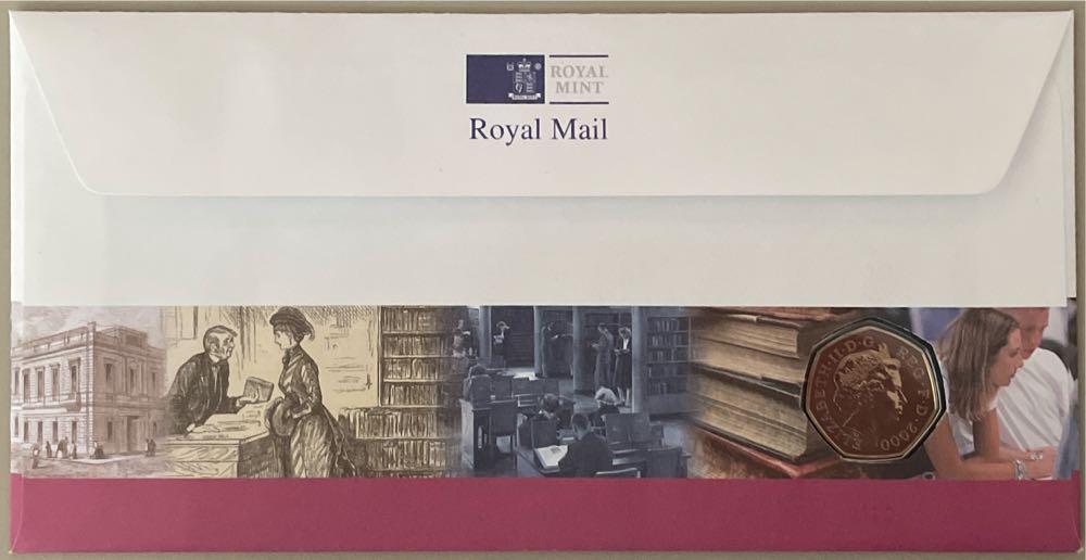 150 Years Public Libraries  stamp collectible - Main Image 2